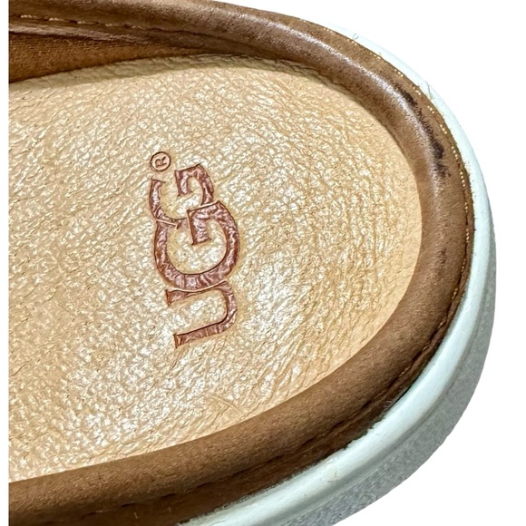 UGG Gene Tan Nubuck Leather Slip On Mule size 8 - Picture 8 of 10